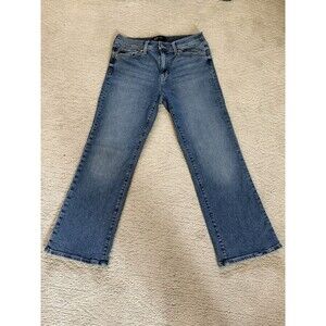 Gap Girls Jeans Youth Kick Fit Mid Rise Denim Blue Size 8/29r